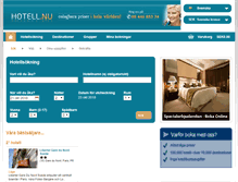 Tablet Screenshot of boka.hotell.nu