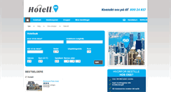 Desktop Screenshot of bestille.hotell.no
