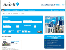 Tablet Screenshot of bestille.hotell.no